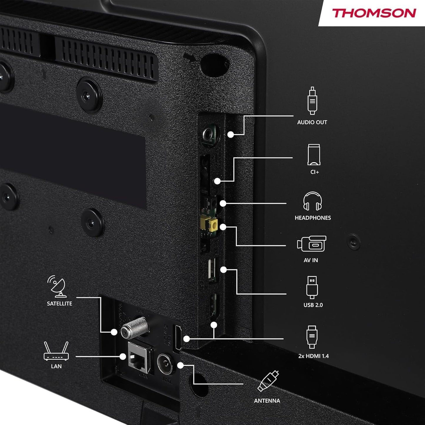 THOMSON 32 Zoll Smart TV HD LED Fire TV Alexa WLAN Triple Tuner HDMI 📺
