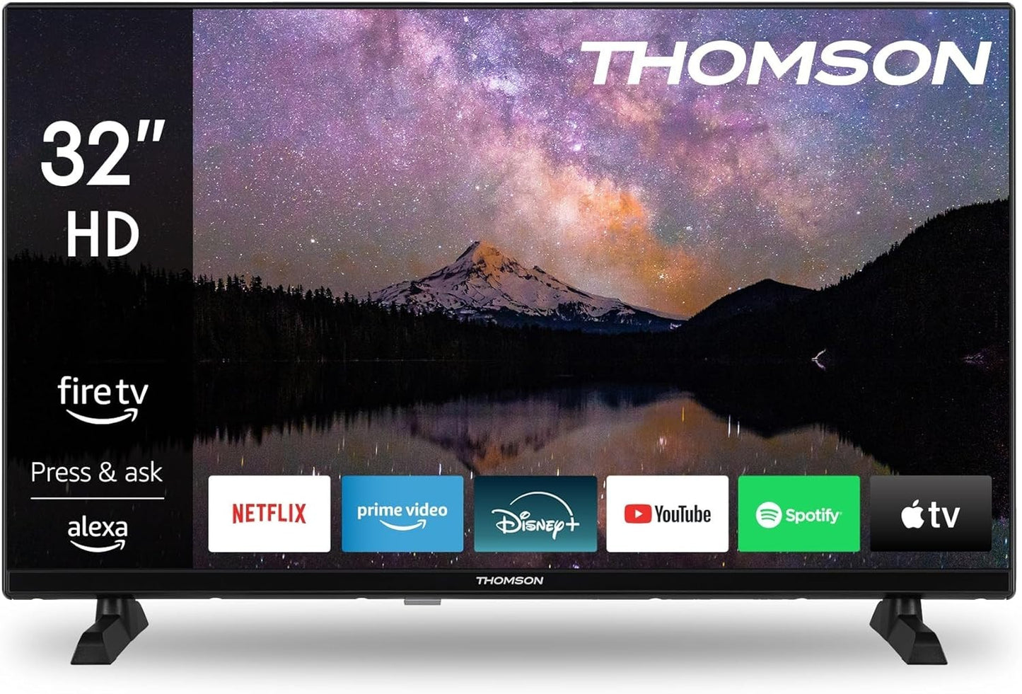 THOMSON 32 Zoll Smart TV HD LED Fire TV Alexa WLAN Triple Tuner HDMI 📺