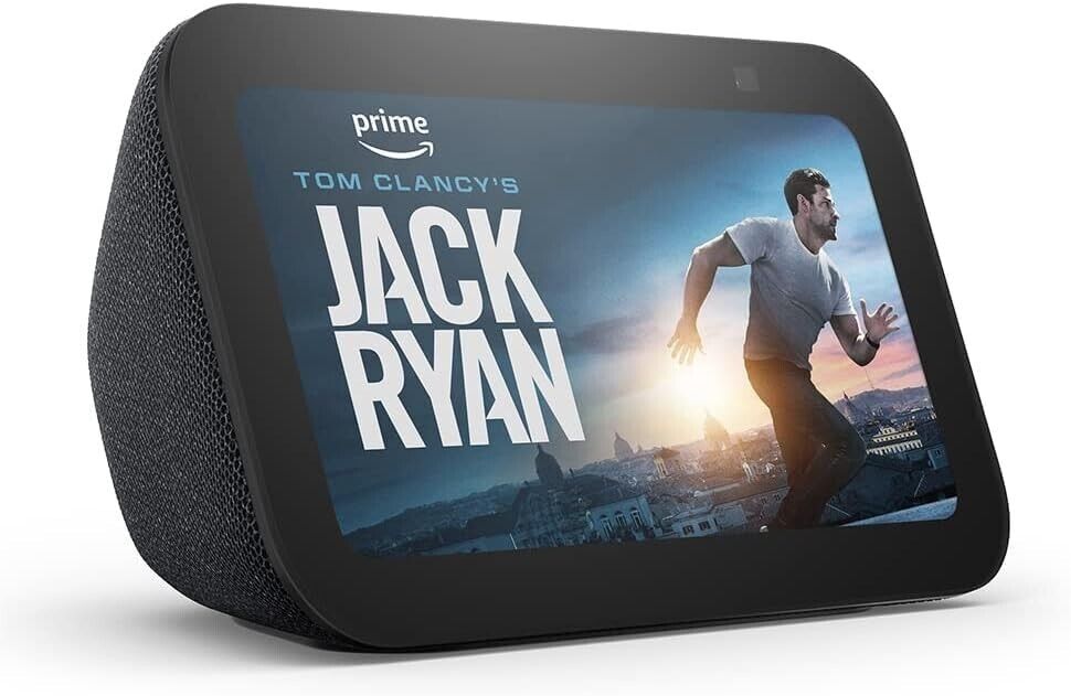 Echo Show 5 – 5,5" Smart Display mit Alexa, Smart-Home Steuerung, Anthrazit