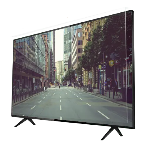 GlassZilla 75 Zoll Fernseher Schutz / TV Bildschirmschutz / Displayschutz / TVs