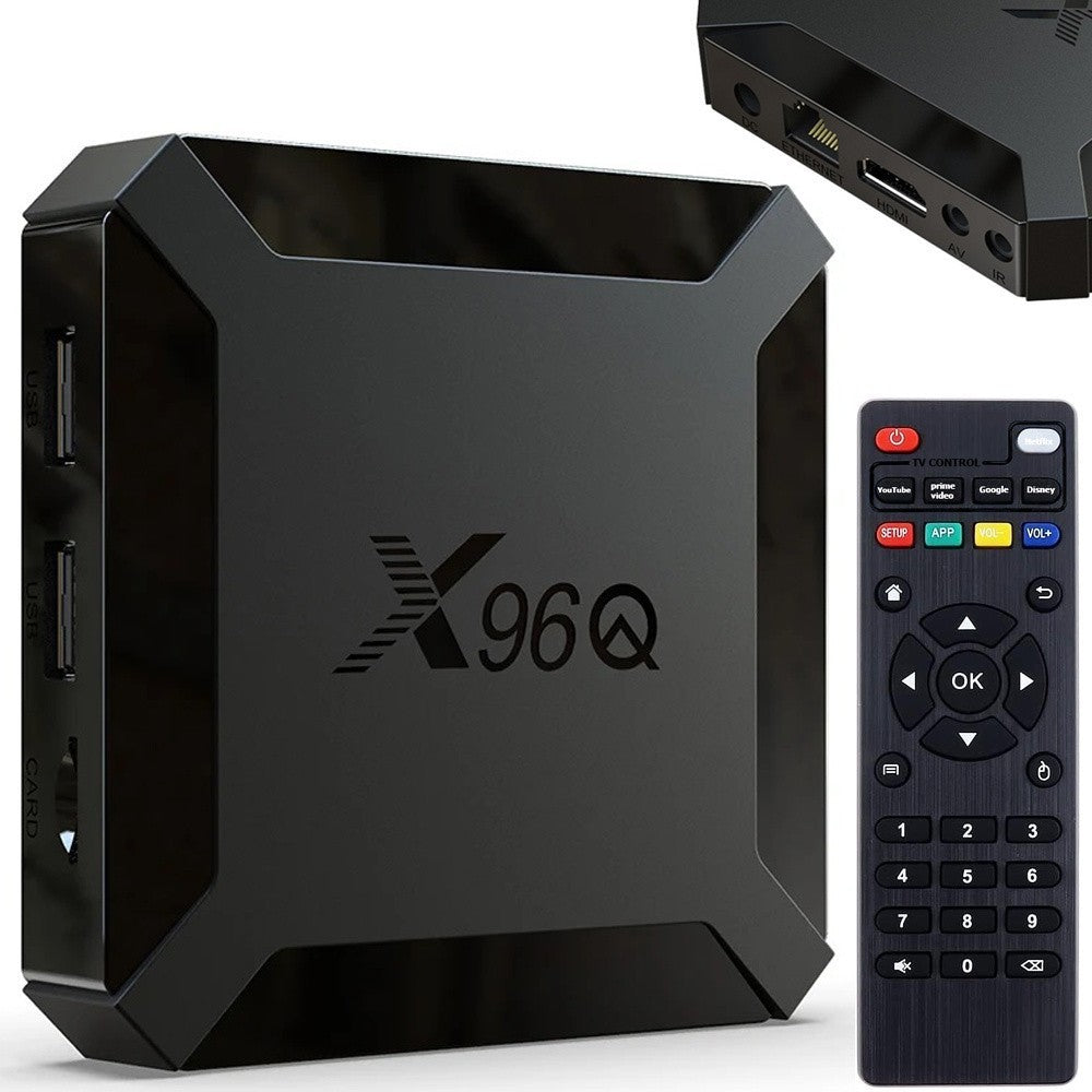 Smart TV Box Android 10 📺 HDMI Media Player mit Fernbedienung WLAN