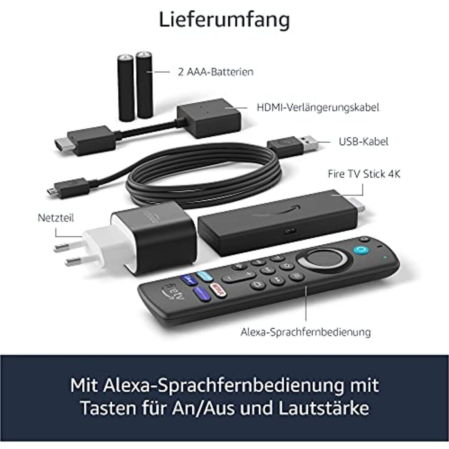 Amazon Fire TV Stick | Alexa | 4K | Wi-Fi 6 | HDR+ | Ultra HD | TOP neu
