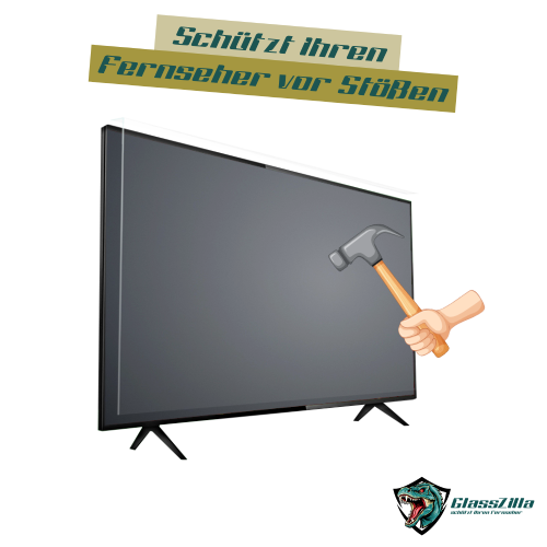 GlassZilla 65Zoll Fernseher Schutz/TV Bildschirmschutz /Displayschutz 3mm Acryl