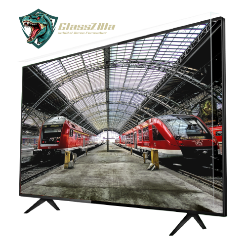 GlassZilla TV Bildschirmschutz 32–85 Zoll – Acryl Displayschutzplatte für Fernseher | Kratzfest, Bruchsicher & UV-beständig