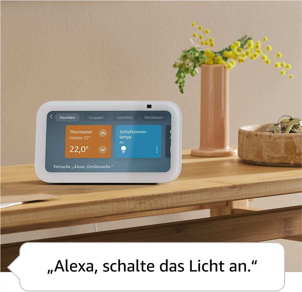 Echo Show 5 – 5,5" Smart Display mit Alexa, Smart-Home Steuerung, Anthrazit