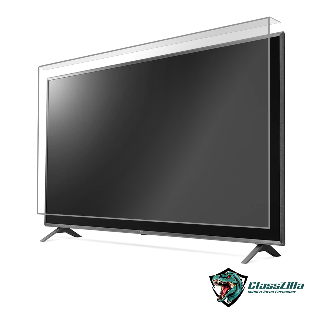 GlassZilla 32-85 Zoll Fernseher Schutz/TV Bildschirmschutz/Displayschutz/Schutzf