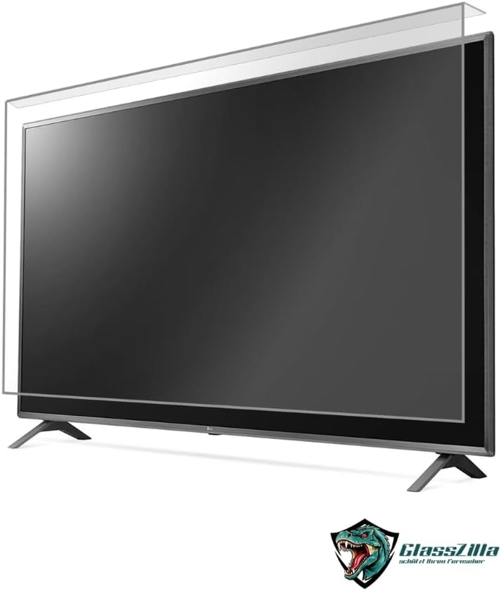 GlassZilla 32-85 Zoll Fernseher Schutz/TV Bildschirmschutz/Displayschutz/Schutzf