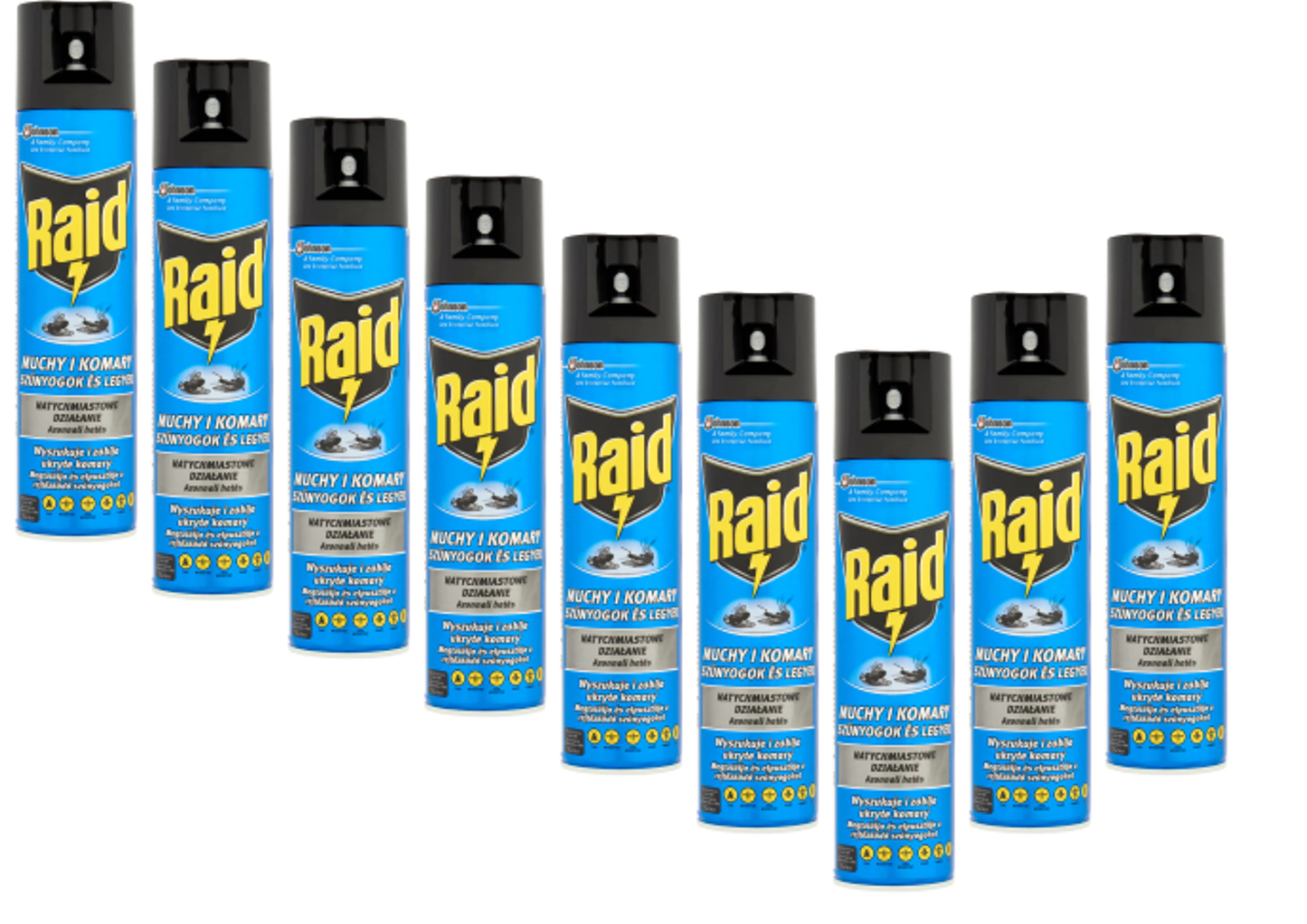 Raid Insektenspray 400ml gegen Fliegen & Mücken – Sofortwirkung
