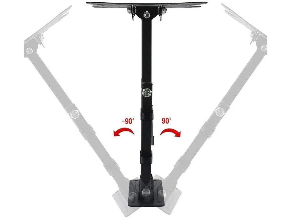 TV Wandhalterung Schwenkbar 32-55 Zoll VESA 200x200 Neigbar 22kg Schwarz