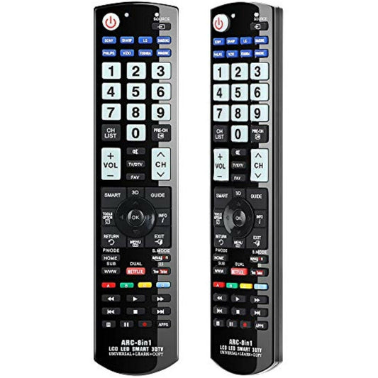 Universal TV Fernbedienung für Samsung LG Sony Panasonic Philips HDTV LCD LED Smart TV