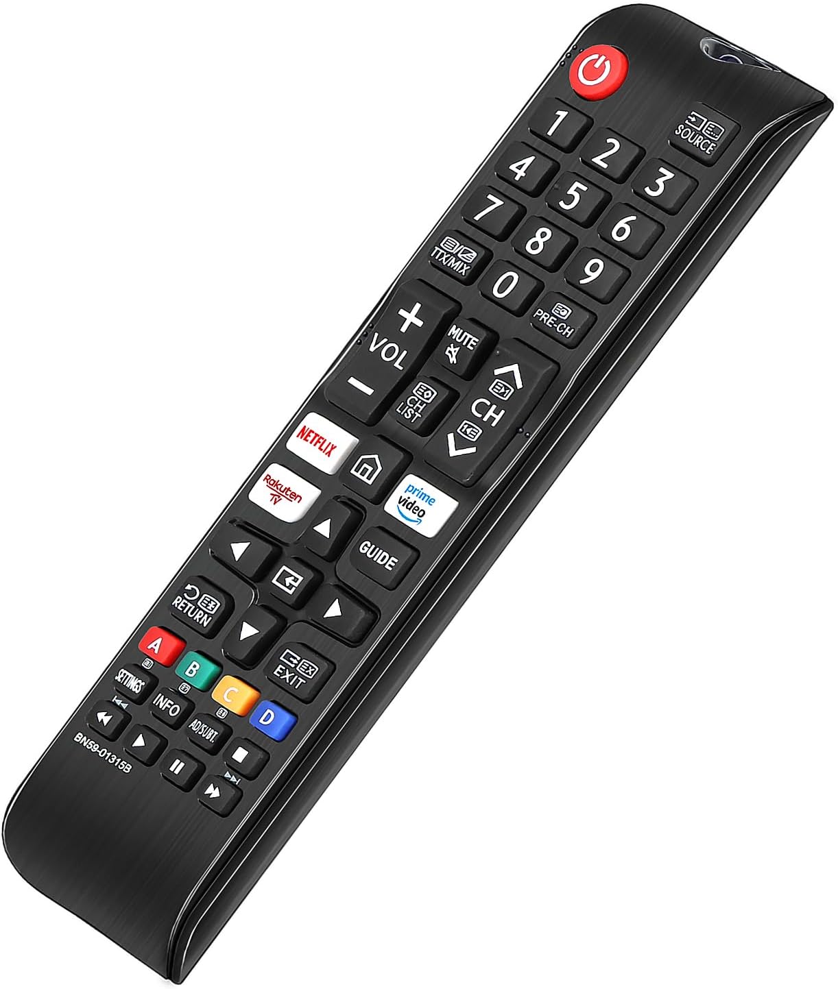 Universal Samsung Smart TV Fernbedienung BN59-01315B – Ersatz für AA59 & BN59 Modelle mit Netflix & Rakuten Taste