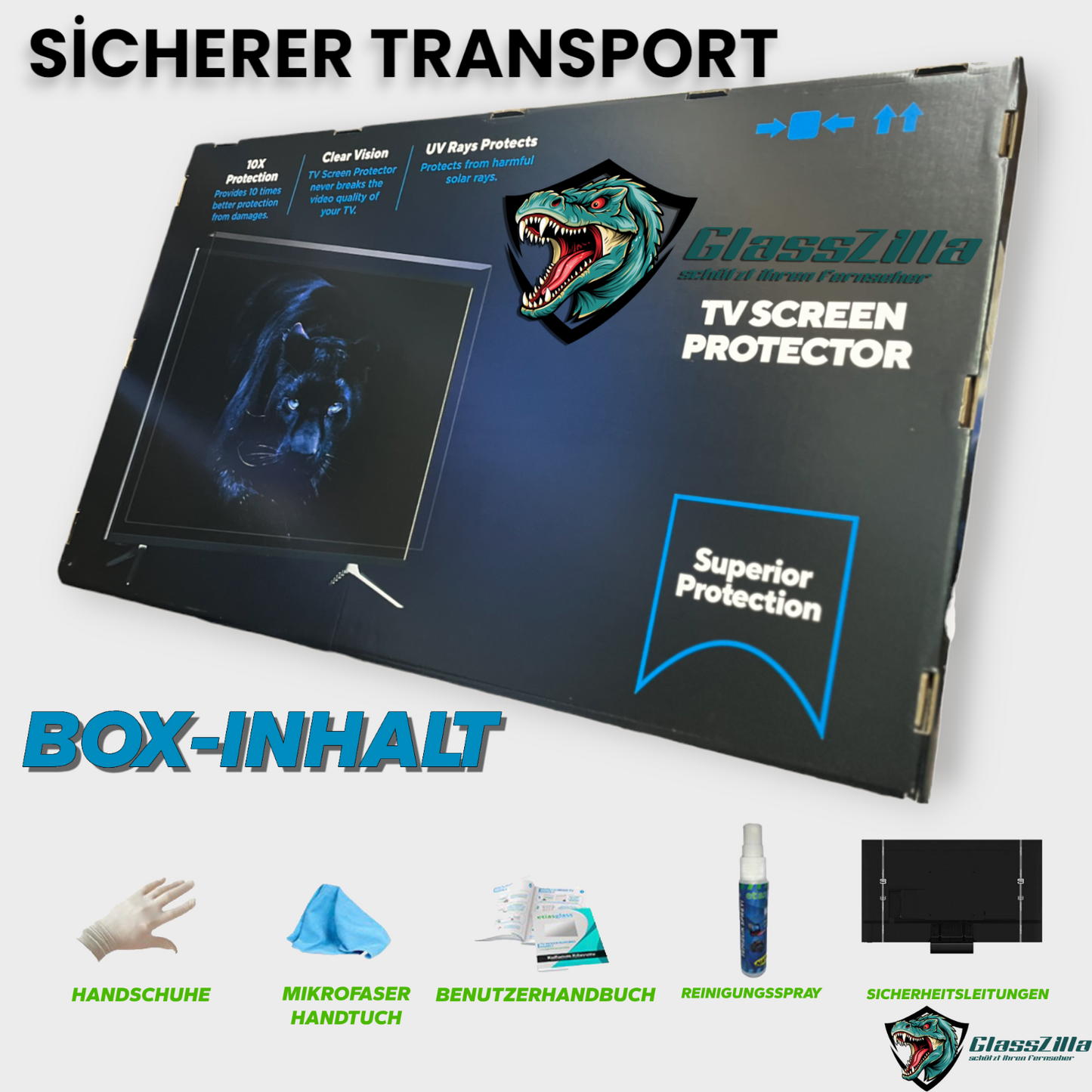 Fernseher Schutz/ TV Bildschirmschutz /Displayschutz /Schutzfolie 50-55-65 Zoll